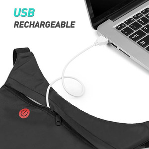 Sac à dos réfléchissant lumineux à LED Gilet de sécurité à clignotant à LED avec <span class=keywords><strong>indicateur</strong></span> de <span class=keywords><strong>direction</strong></span> pour la course à pied à vélo - Product Image 4