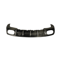 Pièce de modification de voiture Langyu séparateur arrière pièces de carrosserie en Fiber de carbone sèche lèvre de pare-chocs arrière pour Porsche Panamera 971 diffuseur arrière