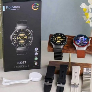 <span class=keywords><strong>Smartwatch</strong></span> SK53 <span class=keywords><strong>con</strong></span> Schermo da 1,53 Pollici, Impermeabile, Monitoraggio Frequenza Cardiaca e Ossigeno nel Sangue, Chiamate BT, Ricarica Wireless, <span class=keywords><strong>con</strong></span> 3 Cinturini - Product Image 5