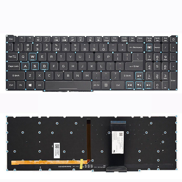 Keyboard for ACER Nitro AN515-54 55 43 Laptop Keyboard Notebook Keyboard with Backlit for ACER Laptop