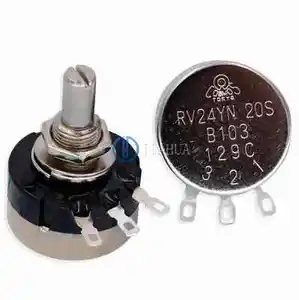 RV24YN20S B5025K調整可能抵抗器TOCOSTOKYOシングルターンカーボンフィルムポテンショメータ