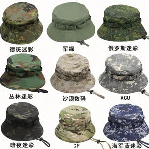 Chapeau Bob Personnalisé à Bord Étroit Camouflage Noir, Protection Solaire, Idéal pour l'Été, le Ski, les Fêtes, le Quotidien, le Safari et la Pêche - Vente en Gros Usine - Product Image 3