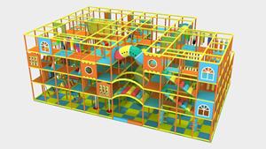 <span class=keywords><strong>Parque</strong></span> <span class=keywords><strong>de</strong></span> juegos interior <span class=keywords><strong>de</strong></span> cuatro niveles para niños, piscina <span class=keywords><strong>de</strong></span> <span class=keywords><strong>bolas</strong></span> <span class=keywords><strong>de</strong></span> espuma, tobogán, castillo <span class=keywords><strong>de</strong></span> juegos suave para niños, diversión interior - Product Image 5