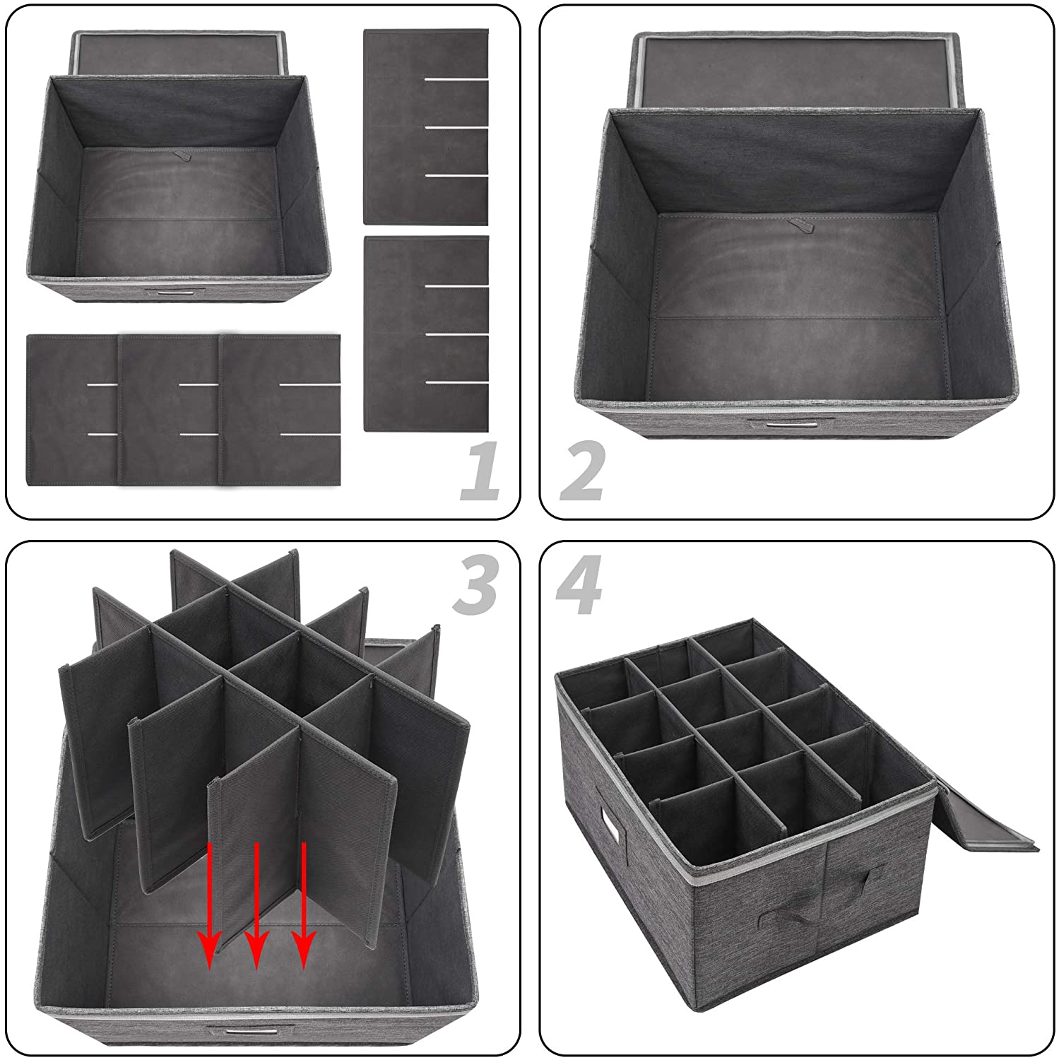 Wine Glass Storage Box - Secure and Convenient Solution