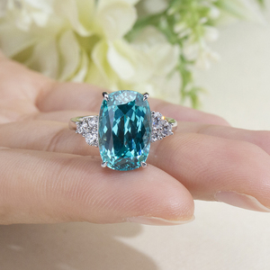 Messi Jewelry MSR-2149 10k Radiant Cut colours Lab Grown <b>Diamond</b> <b>Ring</b> Engagement <b>Ring</b> - Product Image 1