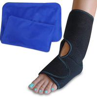 Gel réglable de cheville de pied de thérapie par le froid chaud de paquet de glace froid pour le soulagement de douleur de pied