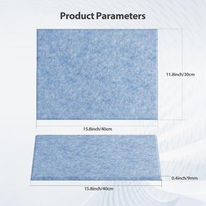 Panneaux acoustiques en feutre polyester PET, très demandés, pour l'absorption acoustique, ignifuges et résistants aux flammes. - Product Image 5