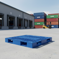 Palette en plastique, boîte palette en plastique pour le stockage en entrepôt, palettes en plastique de Chine