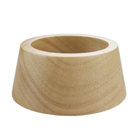 Support et présentoir multifonction en bois pour ballons de football, rugby, basket-ball, boules de cristal, œufs d'autruche et objets de collection - Réversible