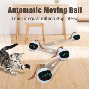 Juguete Interactivo <span class=keywords><strong>de</strong></span> Lujo para Perros y Gatos, Bola Mágica LED Inteligente Eléctrica Ecológica, en Caja <span class=keywords><strong>de</strong></span> Plástico - Product Image 6