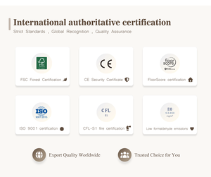 Parquet en chêne européen à larges lames, revêtement <span class=keywords><strong>de</strong></span> sol en bois d'ingénierie moderne pour cuisine et chambre, résistant à l'eau - Product Image 5