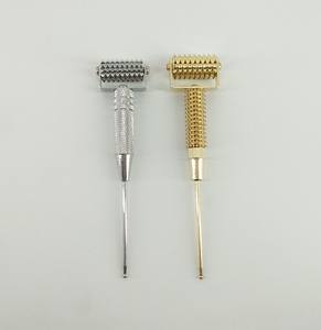 Rouleau électrique de massage du visage, bâton en métal, réflexologie, sonde d'acupuncture, massage de la peau - Product Image 4