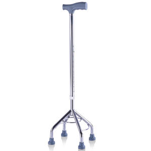 Andaderas Telescópicas Antideslizantes de Aleación, Bastones de Rehabilitación de Cuatro Patas para Ancianos y Discapacitados, Andaderas y Rollators al por Mayor - Product Image 1