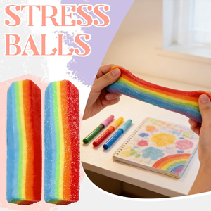 Simulated Soft <b>Candy</b> Pinching Sour Sand <b>Rainbow</b> Long Strips Taba Squishy Toy Ultra-Soft Stress-Relieving Lookalike Gummies - Product Image 4