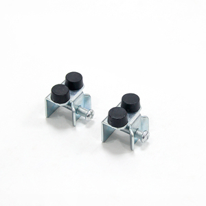 Système <span class=keywords><strong>de</strong></span> <span class=keywords><strong>rail</strong></span> coulissant robuste en acier avec roulettes à billes <span class=keywords><strong>pour</strong></span> portes <span class=keywords><strong>de</strong></span> <span class=keywords><strong>placard</strong></span>/pendeauire/loge - Product Image 6