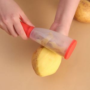 Ustensiles de cuisine multifonctionnels - Couteau à éplucher les carottes et éplucheur de fruits et légumes avec boîte de rangement - Product Image 1