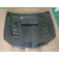 Capot en fibre de carbone style TF pour Impreza WRX/STI 9ème génération 2006-2007, fixation par boulons, avec boulons neufs inclus