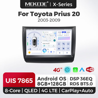 MEKEDE X10 X20 X30 X40 UIS7865 8+128G QLED AKM DSP CarPlay sans fil Android Auto pour Toyota Prius 20 2003-2009