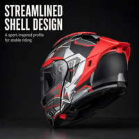 Nouveau casque de moto Predator Open Face ABS, demi-casque, style classique rétro, pour hommes et femmes, vintage, cruiser, scooter, visière bleue