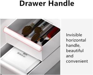 Organisateur de maquillage pour femmes très vendu, boîte de rangement de beauté, étui de rangement pour cosmétiques et rouges à lèvres - Product Image 5
