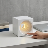 Veilleuse design unique Time Machine, variateur tactile motif chat, alimentée par USB, vente en gros, pour décoration de chambre d'enfant