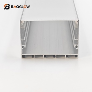 Nouveau produit : Profilé en aluminium anodisé 50*35 mm de large pour bande LED, profilé haut de gamme avec canal pour cornet LED, vis personnalisable - Product Image 4