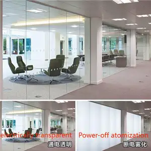 High Transparency Smart Tinted Glass PDLC Switch Smart Glass Film