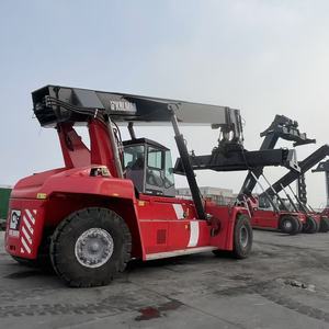 Matériel logistique d'occasion, transpalette à conteneurs en bon état, 45 tonnes, Kalmar DRF450, avec garantie d'un an. - Product Image 1