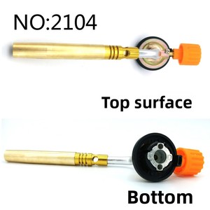 Chalumeau au butane portable de type cartouche KT-12 7001, corps en ABS, buse en cuivre, torche de soudage haute température, pistolet à gaz - Product Image 2