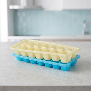 High Quality Dynasty Glacier Collection 14-Cube Plastic Ice Tray 2Pcs Pack 267x110x38mm - Product Image 3