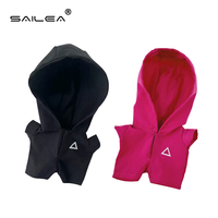 SAILEA Logo Kustom Mainan Boneka Kain Lembut Aksesoris Dekoratif Pakaian & Hoodie Olahraga untuk Boneka Labu Model 001