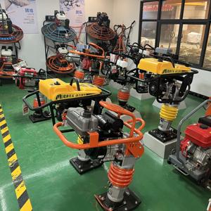 Fabrieksdirect 380V 3KW Hoog Rendement Motor Jump Jack Trilplaat Elektrische Impact Rammer Machine 1T Slagkracht 1 Jaar Garantie - Product Image 6