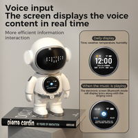 Robot intelligent de bureau AI Emo, commande vocale WiFi, compagnon émotionnel pour enfants et adultes, multilingue, cadeau AI pour le bureau à domicile