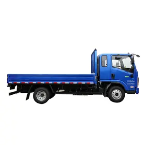 Preço de fábrica por atacado Isuzu elf NKR55 4x2 4KH1 motor 4 toneladas transportador de vegetais caminhão de carga de cabine única para venda