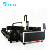 Machine de découpe laser à fibre CNC 1530 certifiée CE, fabriquée en Chine, 1500W, source Raycus, pour acier inoxydable, acier au carbone, aluminium