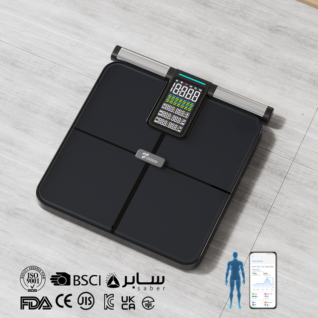Unique AI-Powered 8-Electrode Medical Body Analyzer 0.05kg Precise & Dual-Language Support for Multi-Clinic Use