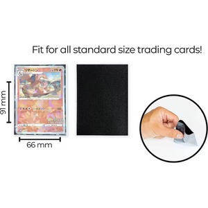 Protège-cartes holographiques transparents Penny Dragon Shield Perfect Fit pour cartes de jeu Yu-Gi-Oh! et Pokémon - Product Image 4