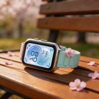 Ersatz-Uhrenarmband für Huawei Band 11 11Pro Magnetisches Armor-Style Armband Hautfreundliches Silikon-Uhrenarmband mit Metallverbinder