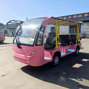 Bus de Transport Électrique de Luxe MH 10-14 Places, Solaire, pour Visites Touristiques, Couleur Personnalisable, Haute Qualité, Chargeur Intelligent Intégré au Véhicule - Product Image 1