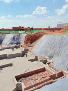 Cường độ cao geosynthetic bê tông chăn được sử dụng để giữ chân tường - Product Image 2