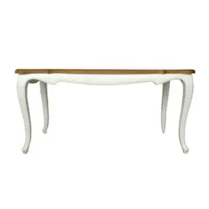 Hot Selling White Elegant Modern Wood Dining Table