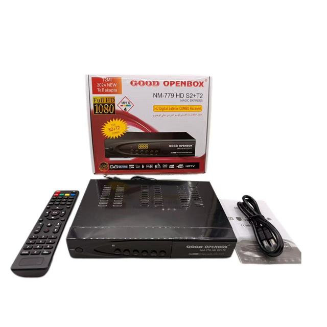 Factory Direct DVB S2 T2 Combo Good Open Box Satellite Tv Receiver Streaming Set Top Box Decoder Receiver