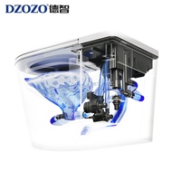 S009 Haute Qualité Blanc Smart Automatique Flip Cover Intelligent WC Toilette Nouveau Design Salle De Bains En Céramique P-Trap Toilette