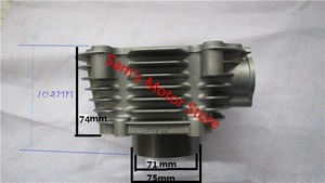 Zongshen Zs250 <span class=keywords><strong>67Mm</strong></span> Cg250 Xe Máy Làm Mát Xi Lanh Bộ Dụng Cụ Làm Mát Bằng Nước Với Piston Và 16Mm Pin Loại Xi Lanh Khối - Product Image 4