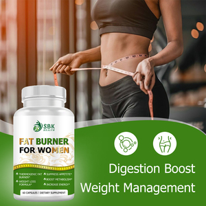 Custom Label Green Coffee Bean <b>Supplement</b> Natural Slimming Capsules Burn Belly Fat Support Gut Health Women Fat Burner Capsules - Product Image 5