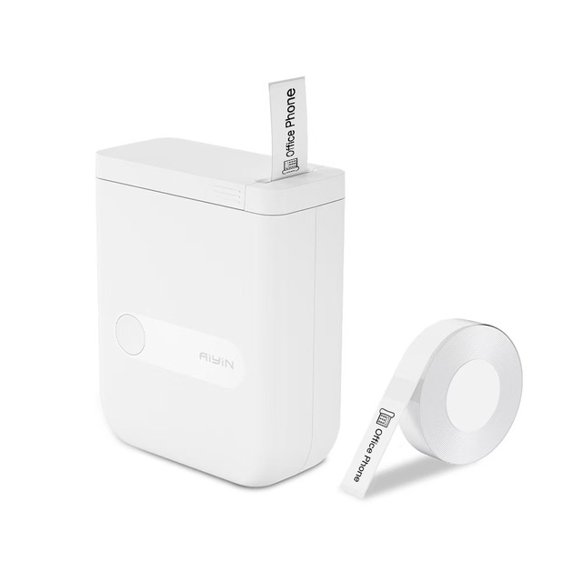 Portable Handheld Wireless Thermal Barcode Label Maker Printer Smartphone Rechargeable Mini Plastic Label Sticker Printer