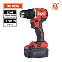 5203-Li-20 DEVON Autres perceuses électriques Perceuse électrique sans fil Perceuse à main à piles 20V