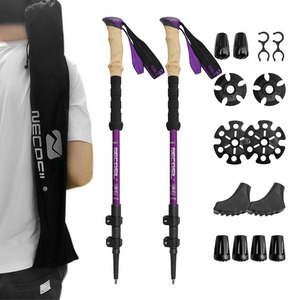 Lightweight Aluminum Collapsible Trekking Poles EVA Handle <b>Walking</b> <b>Sticks</b> for Hiking Camping Climbing Backpacking - Product Image 4