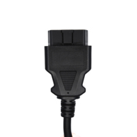 Cable de Inspección OBD2 Macho-Macho Huayan de 1.5M J1962 de 16 Pines para Herramienta de Diagnóstico de Automóviles, Escáner de Vehículos, Reparación de Vehículos Eléctricos, OEM