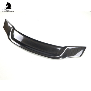 Becquet arrière en Fiber de carbone R, accessoires extérieurs de voiture, becquet arrière de coffre pour Mercedes Benz classe C W204 4 portes 2018-2013 - Product Image 3
